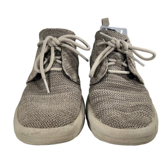 Merrell Gridway Moccasin Shoes Boulder Knit Vibram Sole Tan Brown Mens Size 8 - Picture 2 of 16